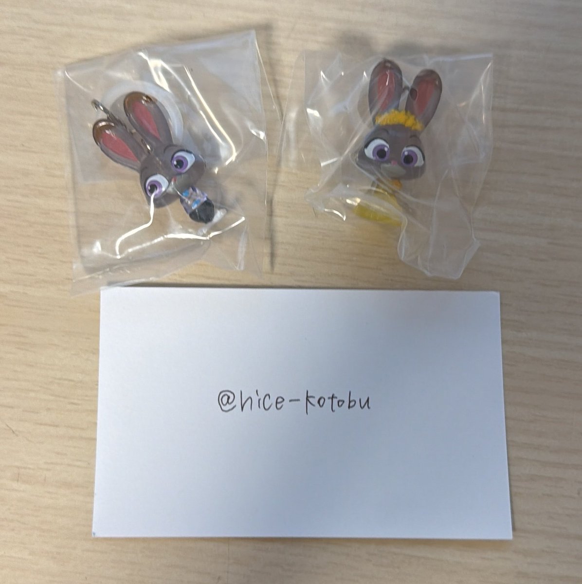 nice_kotobu's tweet photo. 【ズートピアめじるしアクセサ��ー めじるしチャーム ガチャガチャ 交換】

求 ニック
譲 ジュディ

お気軽にお声がけください。 https://t.co/seNpraHvbc