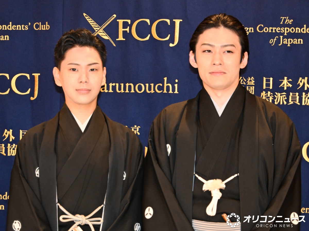 oricon's tweet photo. 市川染五郎&amp;尾上辰之助、
海外での活動について言及
「まずは求められる役者になること」
https://t.co/phgqoapUky

#歌舞伎 https://t.co/7RnxCjxAet