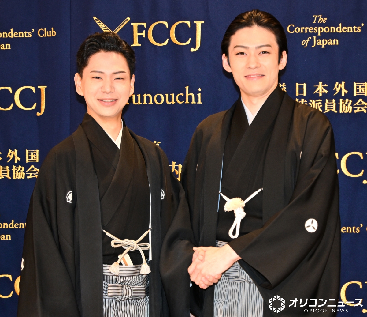 oricon's tweet photo. 市川染五郎&amp;尾上辰之助、
海外での活動について言及
「まずは求められる役者になること」
https://t.co/phgqoapUky

#歌舞伎 https://t.co/7RnxCjxAet