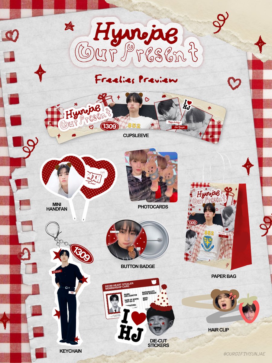 ourgifthyunjae's tweet photo. ✩°｡🧸𓏲⋆.🧺𖦹 ₊˚
𝑯𝒚𝒖𝒏𝒋𝒂𝒆: 𝑶𝒖𝒓 𝑷𝒓𝒆𝒔𝒆𝒏𝒕 🎁

— FREEBIES PREVIEW

some freebies are LIMITED! 
stay tuned for more info ₍ᵔ..ᵔ₎

#HyunjaeOurPresent #HAPPYHYUNJAEDAY #THEBOYZ #현재 https://t.co/X9abnqvyaf