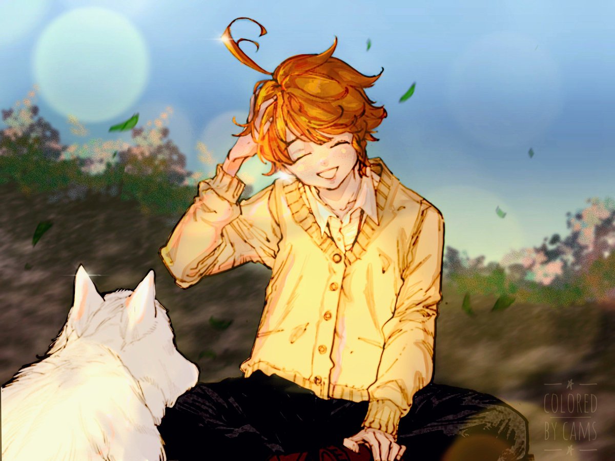 cam_sh1's tweet photo. Emma on chapter 181.5 colored panel 🥺🥺 our sunshine is BACK

#63194エマ誕生祭2026 https://t.co/3sNv0u70gW