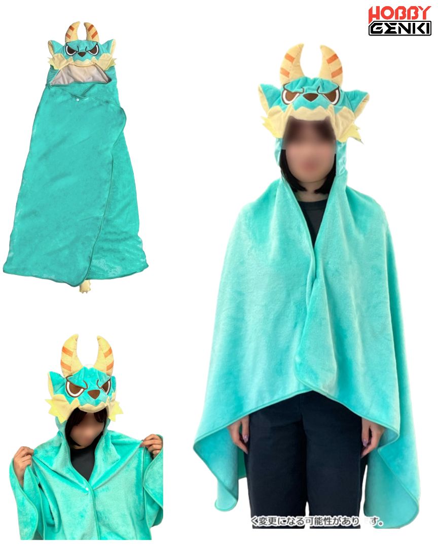 HobbyGenki's tweet photo. Zinogre joins the Monster Hunter Mondefo Fluffy Poncho lineup. A cozy wearable goods pick for fans who want the thunder wolf in soft mascot style.

Check it out here! https://t.co/xPDJb3Skuk https://t.co/RvqQ3ERzY8
