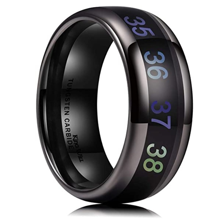 UnicunShop's tweet photo. Crafted from tungsten carbide (9/10 Mohs scale), the Celsius Thermometer Smart Ring offers extreme scratch resistance and durability for daily wear, all while monitoring your body temperature without batteries.
Discover it here: https://t.co/VpvVTj7RxE
#SmartRing #TechGadgets https://t.co/oLDzAPqUoG