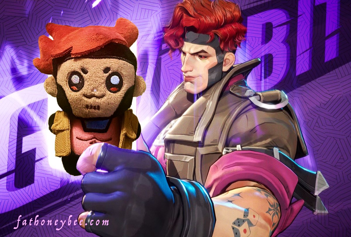 CyrilHeigaari's tweet photo. gambit plushie returns augist 31st! #gambit #xmen https://t.co/tiRryBEx8b