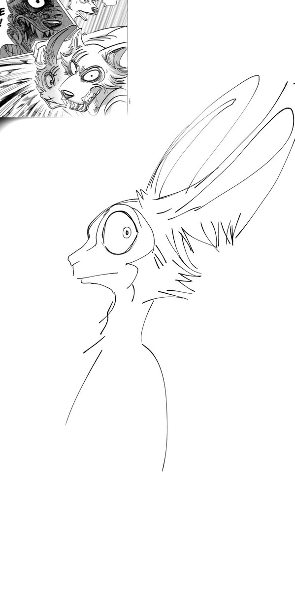 eryndor_0's tweet photo. I'm practicing so much. 

#beastars https://t.co/DOXqGV3303