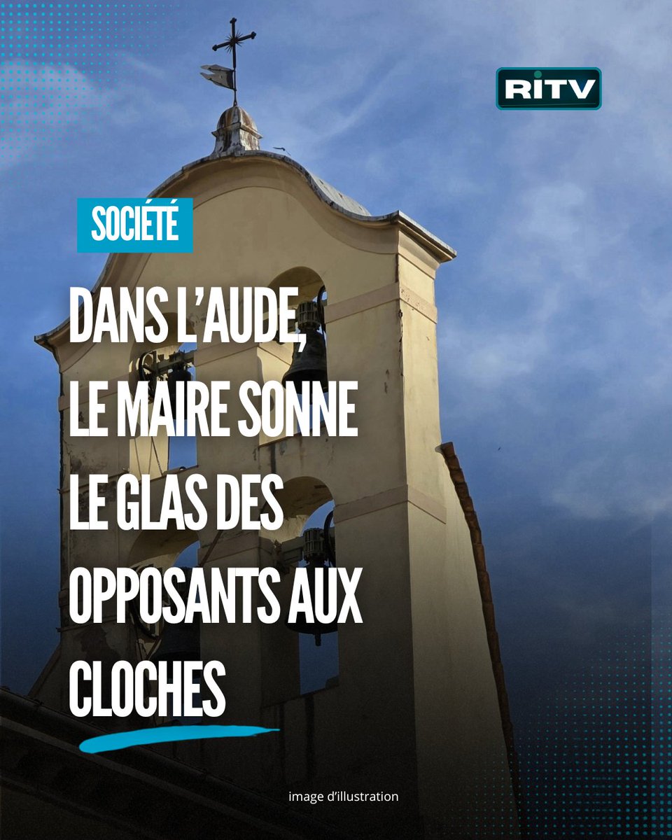 RitvInfos's tweet photo. 🔔Dans l’Aude, le maire sonne le glas des opposants aux cloches

Céline Haramboure, maire de Fraissé-des-Corbières dans l’Aude, a reçu voilà quelques jours une lettre anonyme lui demandant l’arrêt du son des cloches dans la nuit, qualifié de « nuisance nocturne ». L’édile a répondu sur les réseaux sociaux, affirmant que les cloches ne cesseront pas de sonner.
Le maire rappelle que « Fraissé-des-Corbières est un petit village rural », où « il y a des cloches qui sonnent, des tracteurs qui passent, des coqs qui chantent, des cigales qui envoient les watts… et, heureusement, encore des enfants qui jouent dans les rues ». Elle affirme : « Ce ne sont pas des “nuisances”. Ce sont aussi les bruits de la vie rurale. »
Et de demander : « Car si nous commençons à vouloir faire taire tout ce qui peut déranger, où plaçons-nous la limite ? Aujourd’hui les cloches ? Demain les tracteurs ? Après-demain les coqs ? Et puis le rire des enfants qui jouent sur la place ? »