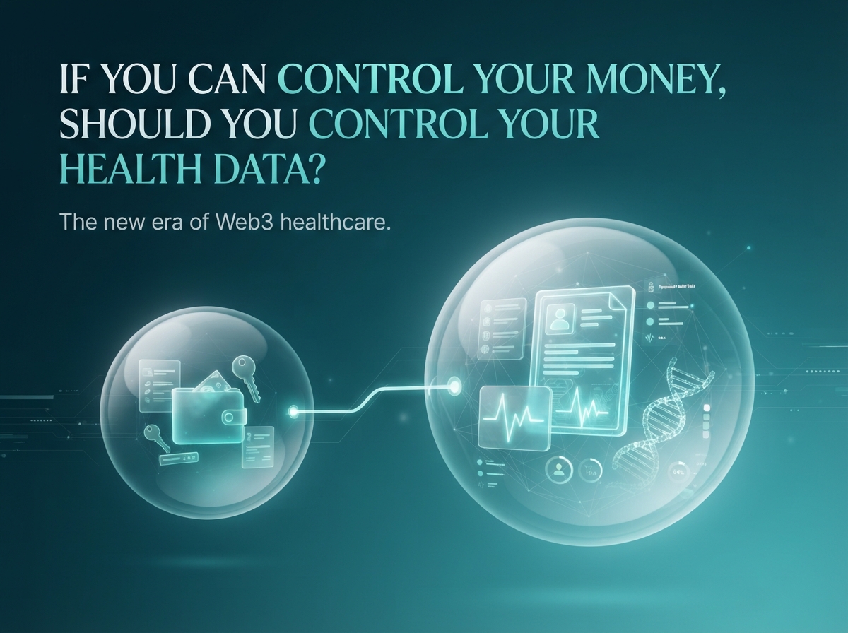 XHOSOfficial's tweet photo. Crypto proved that people care about controlling their money

The next question is:

Should people have more control over their healthcare data too?

Different problem. Same question of trust.

thats the question XHOS is answering 
join the conversation: https://t.co/M3F0jLsG2z https://t.co/ABWSDNbQFV