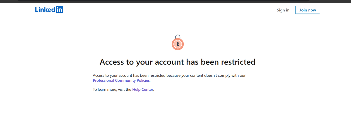 _ujjwalg_17k's tweet photo. @LinkedInHelp Hi , my LinkedIn account has been restricted, but I haven’t violated any policies. This is my student/professional account with my projects and career profile. Please review my account and restore access. I’m happy to provide any verification needed. Thank you! https://t.co/nJldyzstgh