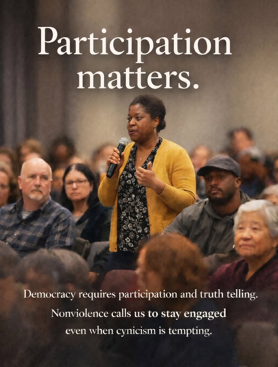 berniceaking907's tweet photo. We must participate, as democracy depends on us. In times of division and unrest, we do not stand down; we stand up.

Be part of your community, stay informed, and vote. Hold your leaders to account, speak the truth, and organize right where you are.... https://t.co/TuvkMFj7Wp