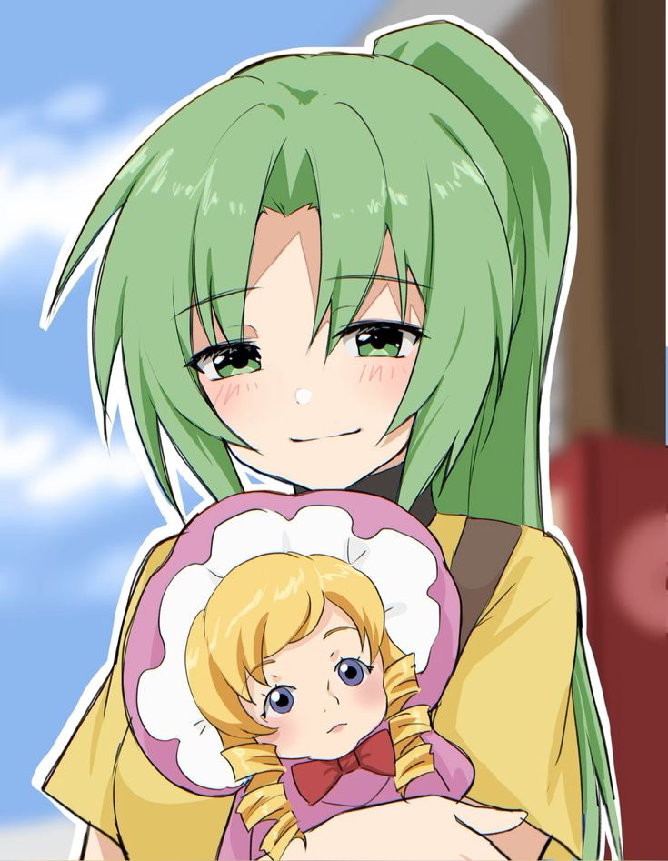 zakrakievski's tweet photo. Fun fact: Mion's favourite color is pink https://t.co/gRTejNfSi2