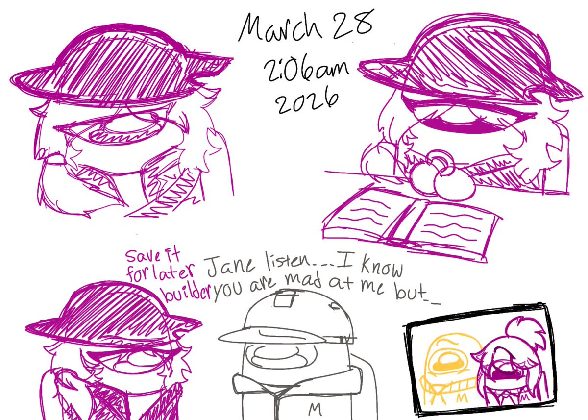 ST_Randomstuffs's tweet photo. Forsaken x Among us doodles [8]
#amongus #amongusart #forsaken https://t.co/YCekQA7nL5