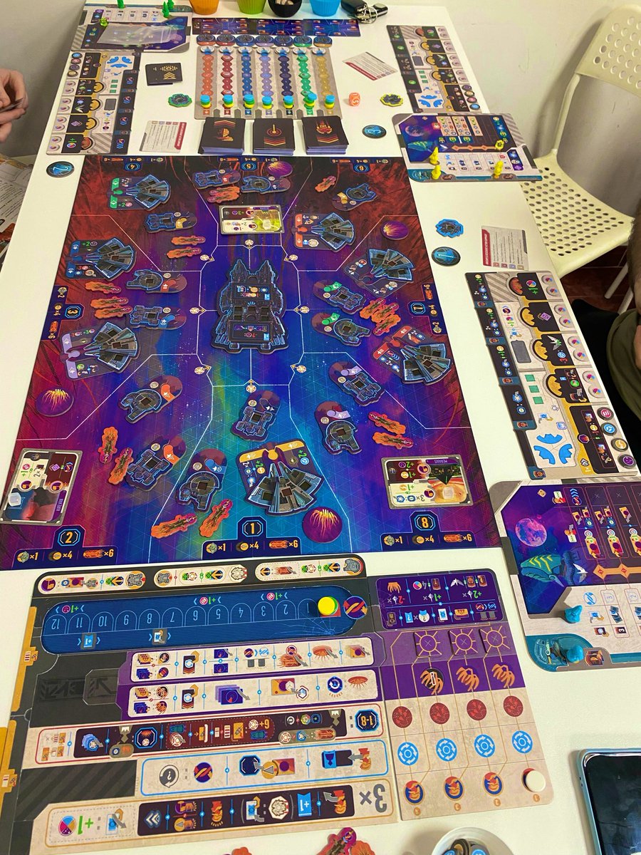 jacodolli's tweet photo. Probamos el #Revenant, no gusto demasiado, prefiero #Voidfall #juegosdemesa #bgg https://t.co/vYysWq2rUy