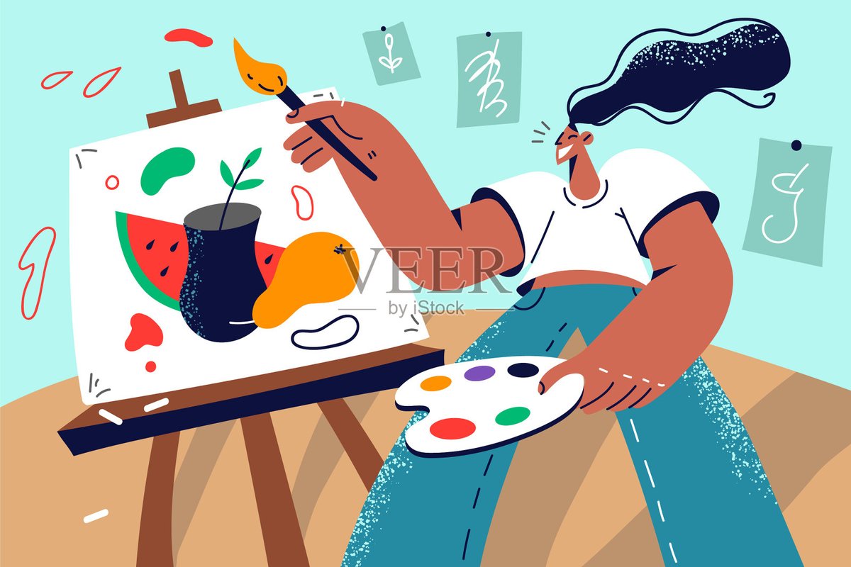 NevaehMosssl's tweet photo. Descubre la pintura acrílica! Es un hobby relajante y creativo que transforma tus ideas en colores. Empieza hoy sin necesitar materiales caros! https://t.co/RL2exVUlnK