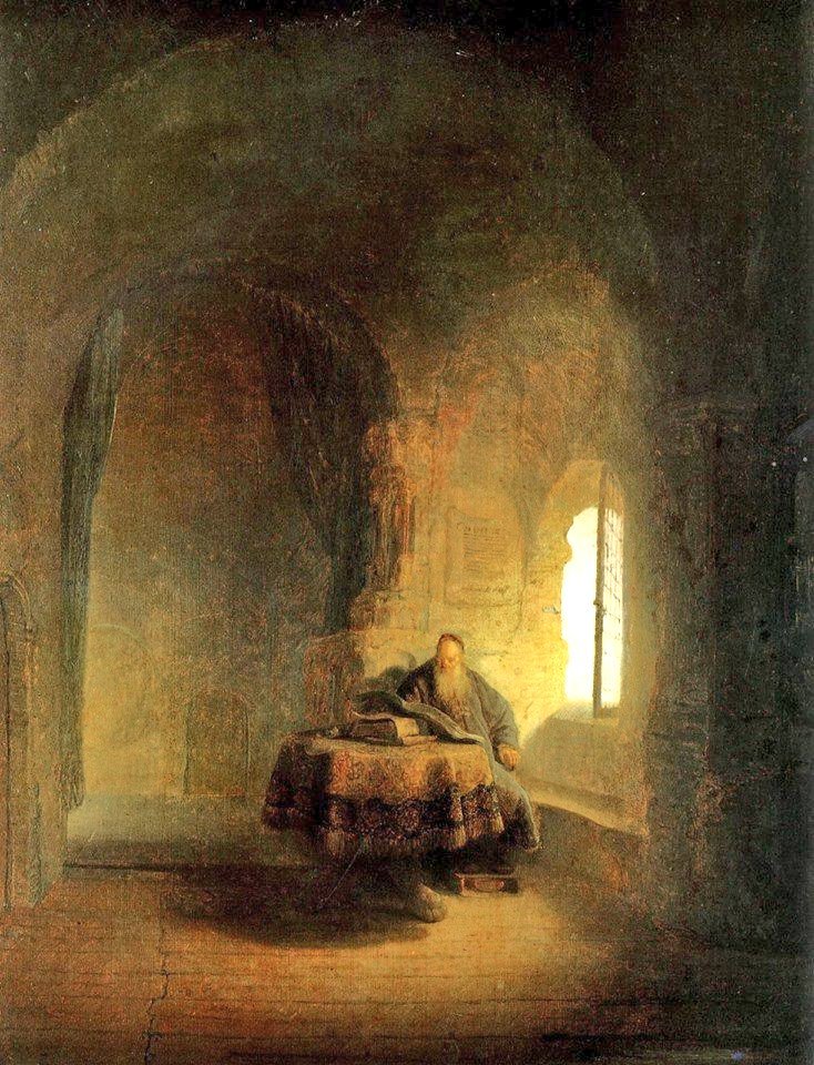 MasterpiecesArc's tweet photo. Rembrandt van Rijn
Philosopher Reading https://t.co/taNhKiur9k