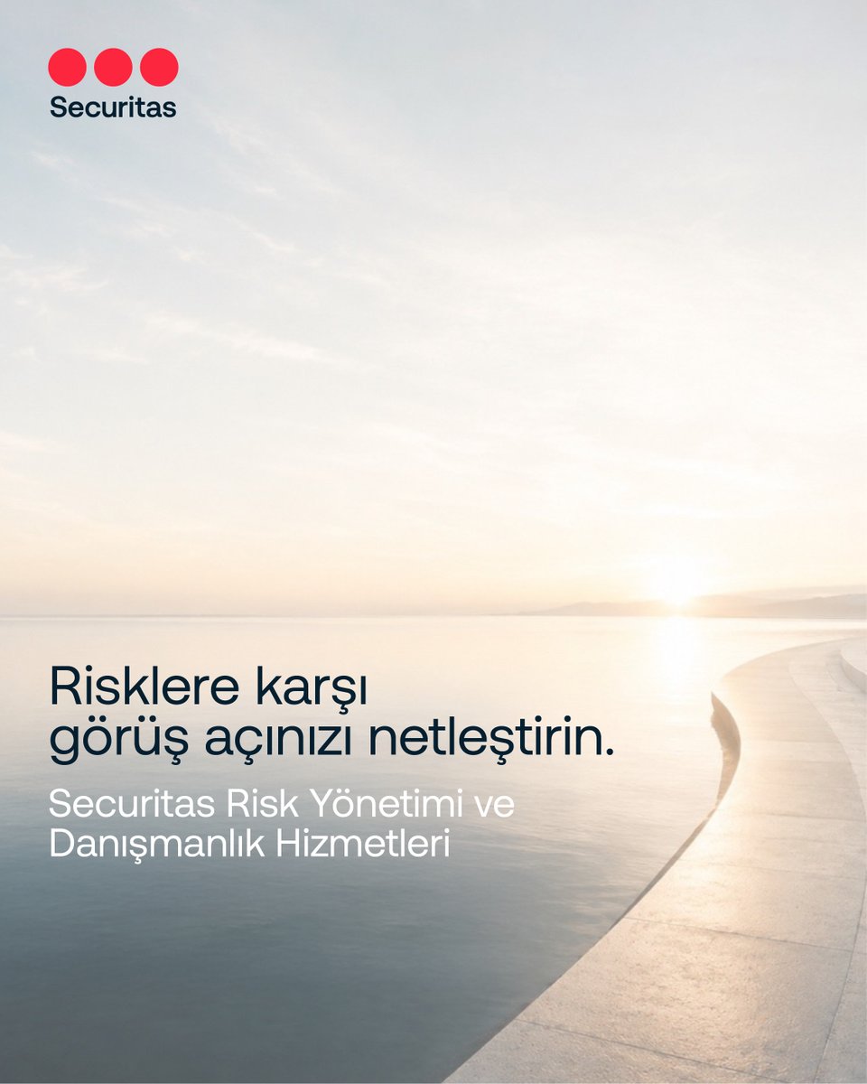 SecuritasTR's tweet photo. Risk yönetiminde belirsizlik kararları zorlaştırır, güvenlik yaklaşımını zayıflatır.

Securitas Risk Yönetimi ve Danışmanlık Hizmetleri ile risklerinizi değerlendirin, daha net ve kontrollü bir güvenlik stratejisi oluşturun.

https://t.co/ETzWrrVNwz

#Securitas #SecuritasGüvenlik #RiskYönetimi #Güvenlik #FarklıBirDünyaGörün
