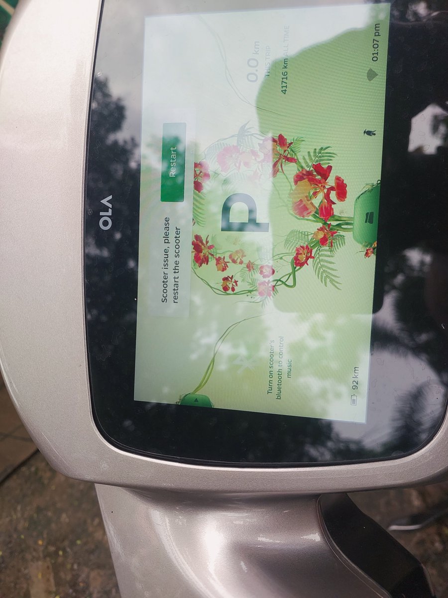 DevrajCharles's tweet photo. @OlaScooter @OlaElectric @OLAIndiaClub @OlaEV_Odisha scooter issue is there but as per service center, the service center is closed
Brakepad has not been worked but its also not cleared today...

Is this a Huperservice? https://t.co/GQKzTkbKVN