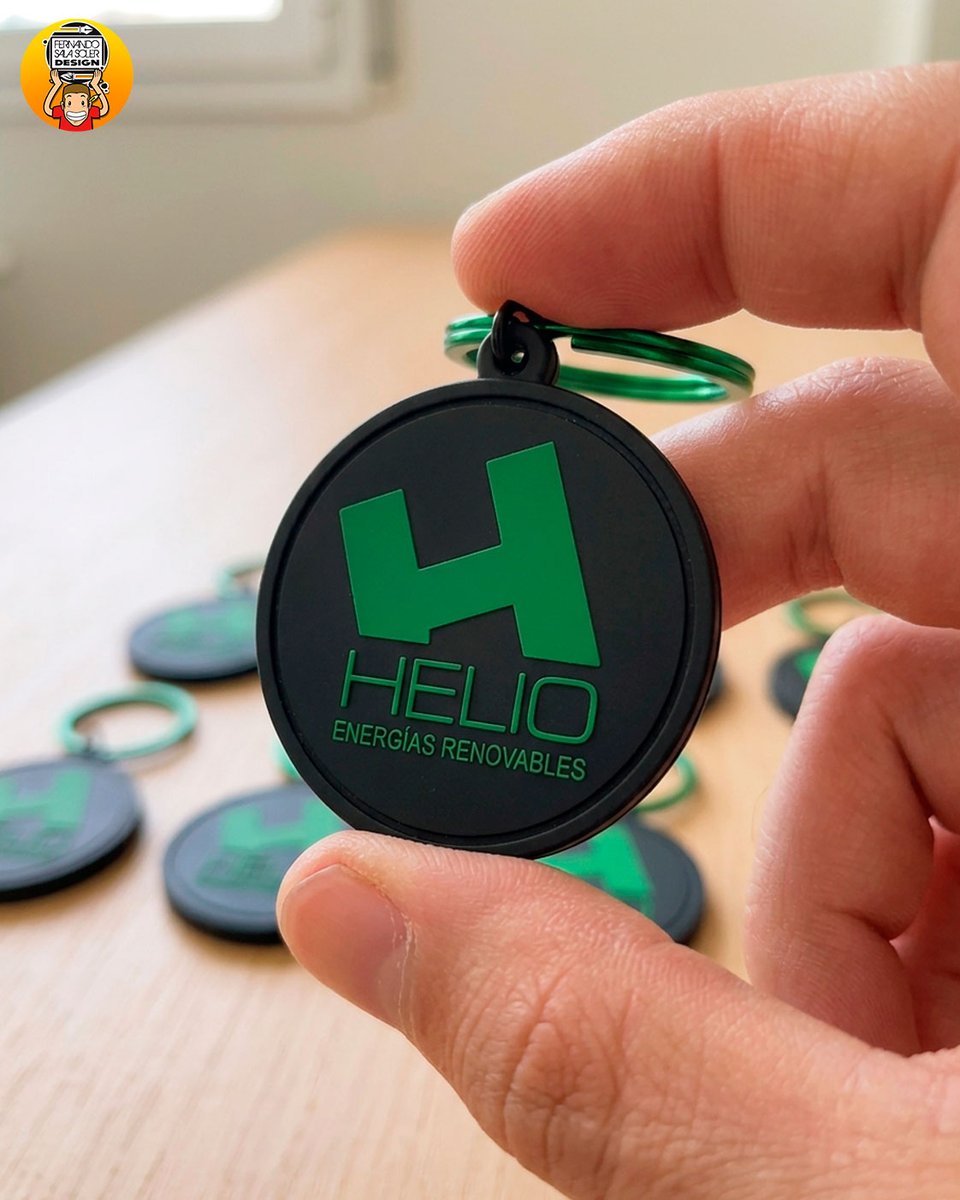 f_sala_soler's tweet photo. Diseño de logo personalizado y grabado láser de llaveros, para 'HELIO Energias Renovables'
¿Y tú buscas impactar en tus clientes?
Contacta para más info.
#fernandosalasoler #fernandosalasolerdesign #diseñadorgrafico #logotipos #llaveros #grabadolaser  #Xàbia #merchandising https://t.co/wM3SXD0Ak3