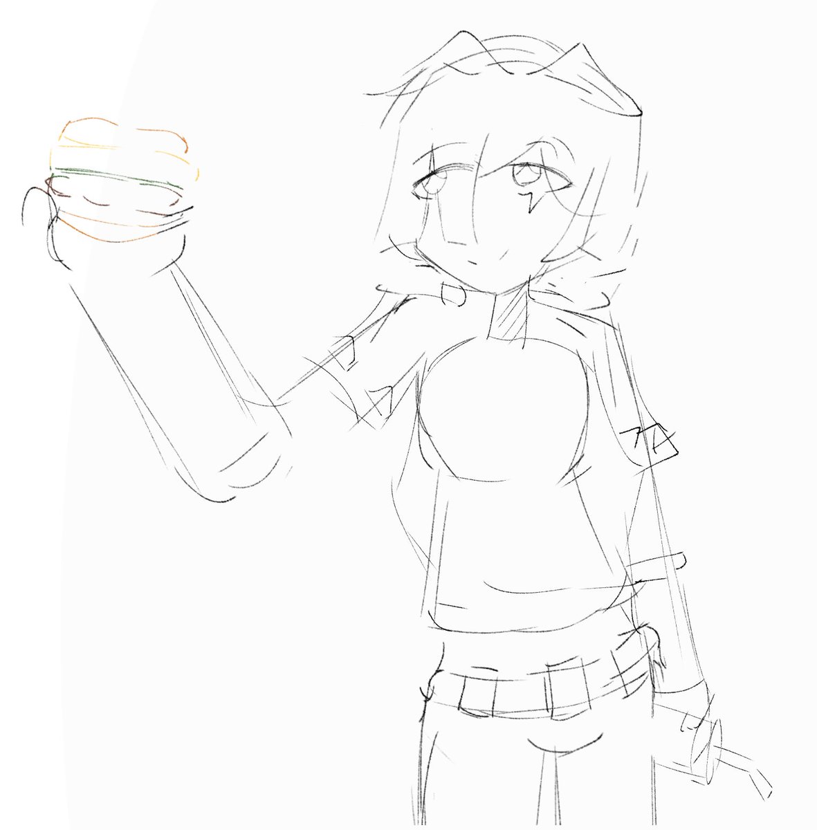 Happyfinn_20's tweet photo. Hamburger @DustgirlSans https://t.co/pTPh0NF59M