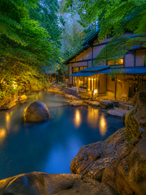 cordixmeme's tweet photo. 🏡黒川荘

熊本県・南小国町（黒川温泉） 초록 기운에서 자가 원천 가케나가시 온천를 즐길 수 있는 온천 료칸 숙소 https://t.co/9pyjS0qtkR