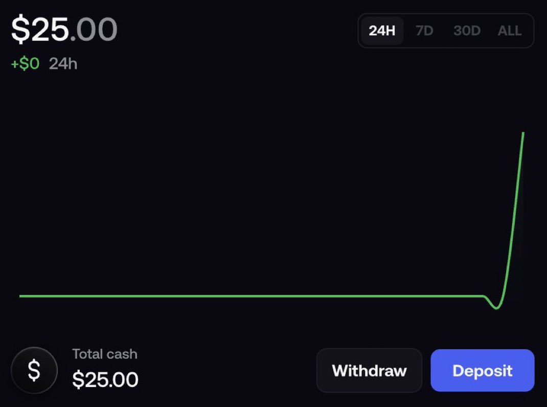 fluffycrypt's tweet photo. I am back as promised :)

Time to restart the $25 —> $10,000 challenge

Last time it took me about 7 days, will try doing it faster this time

If you want to follow want to follow along, comment below and I’ll send you an invite to the call group

Gonna lock comments in 24 hours

https://t.co/6dpDHj2rg8