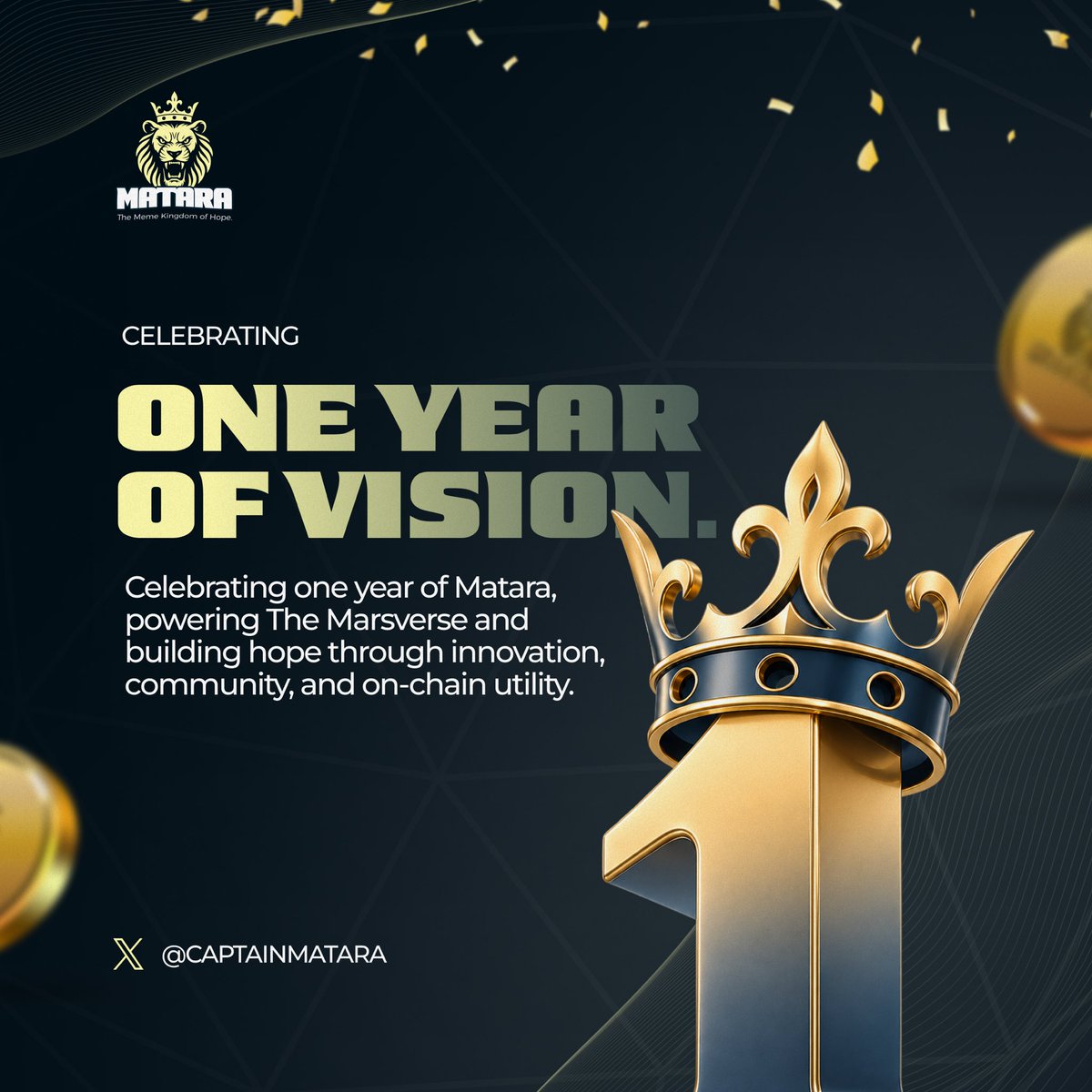 CaptainMatara's tweet photo. One year of vision!
One year of HOPE!
One year, riding to $MARS🔥🔥🔥

Happy One Year Anniversary to us!🥳🥳🥳 https://t.co/bLVlLIXmDQ