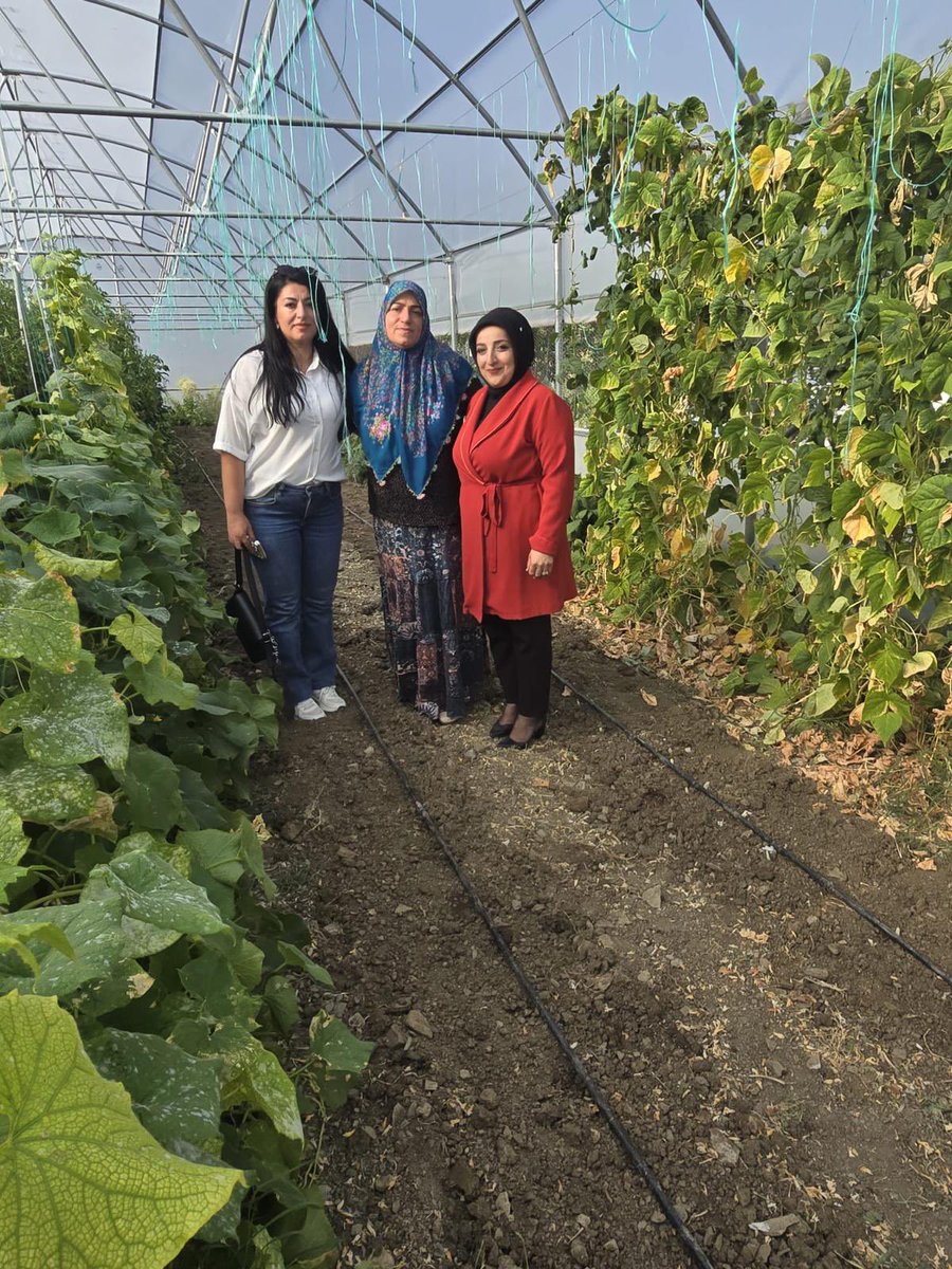 Akkadin_Hakkari's tweet photo. 📍 Hakkâri

Toprağa emek, üretime bereket katan kadın üreticilerimizi Yönetim Kurulu olarak ziyaret ettik. 🌱🌾

Her bir ürünün ardında büyük bir emek ve alın teri var. Üreten, emek veren tüm kadın çiftçilerimize teşekkür ediyor, bereketli bir sezon diliyoruz.

#KadınÇiftçi https://t.co/oB55ZHwxrf