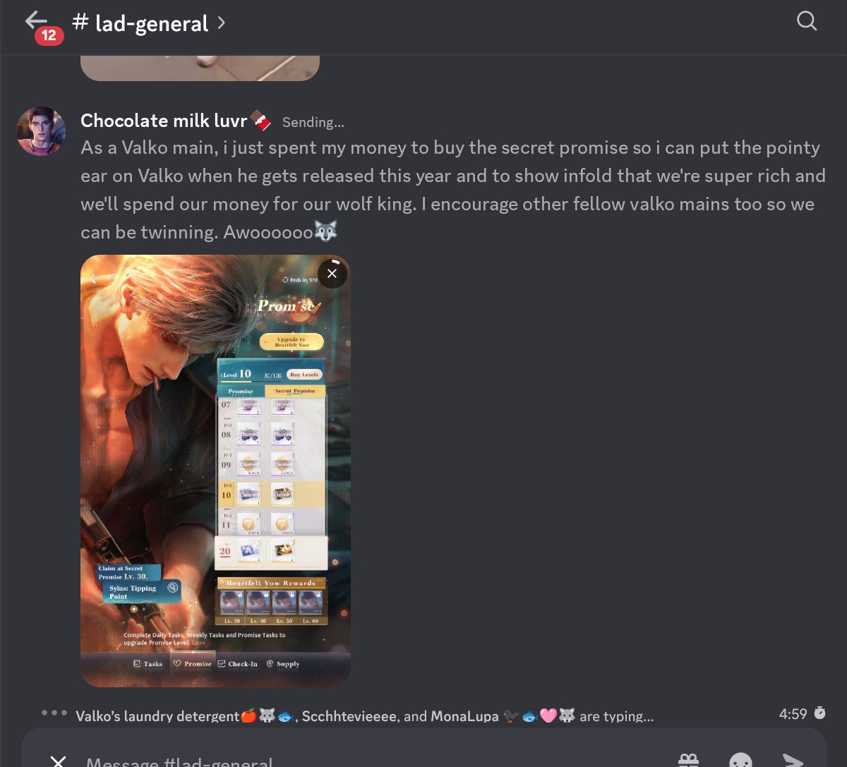 radxxfab's tweet photo. Im bored so i trolled discord server again. This larping shit is not fun so idk why these people do this every day for so long, for free and no rewards at that https://t.co/YKQNcYoaEa