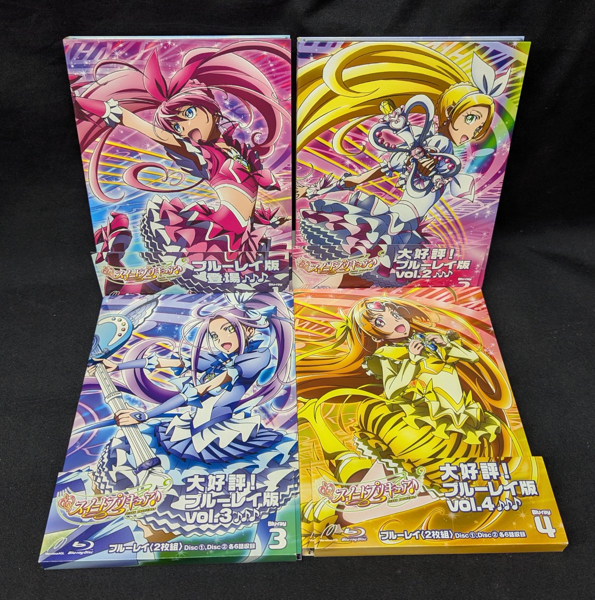 umd_disk's tweet photo. 【入荷情報】
スイートプリキュア♪ Blu-ray 初回版 全4巻セット

お持ち込みありがとうございます‼️ https://t.co/whxdT2WtVP