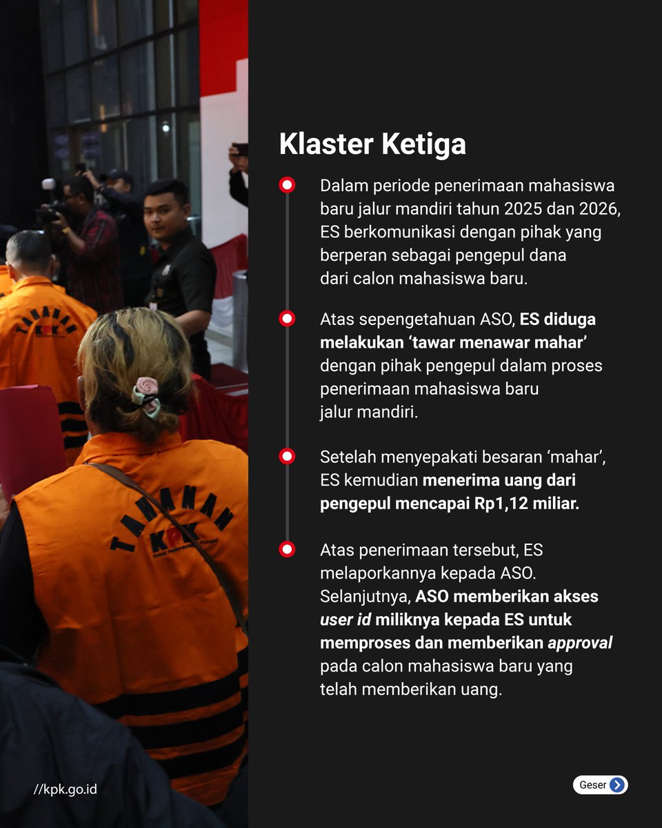 KPK_RI's tweet photo. KPK trus berupaya memperbaiki tata kelola ekosistem pendidikan melalui Survei Penilaian Integritas Pendidikan. https://t.co/X7j7S3BDvP