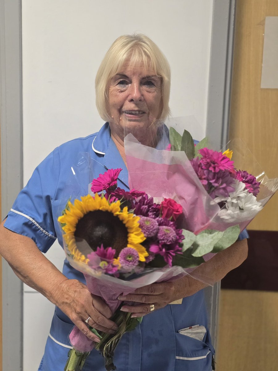 Aspullward's tweet photo. Congratulations to one of our HCA’s Carol on her retirement today! 
49 years of service @ WWL 

Enjoy this one, we will certain miss you! https://t.co/hDbMER3THF
