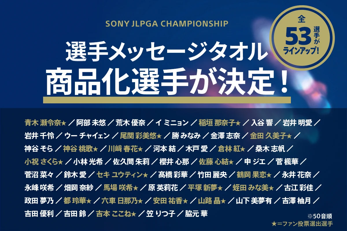 SONY JLPGA CHAMPIONSHIP 2026 入場券 4日通し 日本女子プロゴルフ協会
