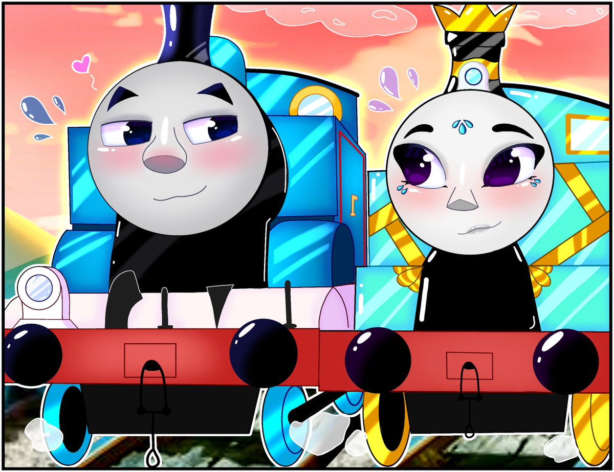 ArtssLasofi's tweet photo. DIOS ES HERMOSO SIMPLEMENTE HERMOSO 🥹💖💖Como trate de para un oc de thomas y friends  a cgi UwU 

#thomasyfriends #thomasthetankengine #thomaseltren #thomasysusamigos https://t.co/XZHilA7EYK