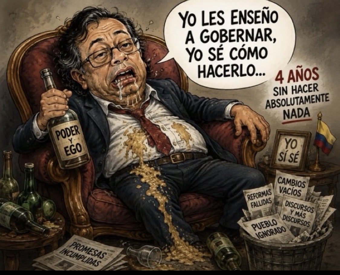 geAn5alo's tweet photo. @petrogustavo Ahora si tiene las soluciones para todo, en cuatro años no fue capaz de dar soluciones , como la mayoria de la plata se la robaron! https://t.co/b4vw7w4Xuu