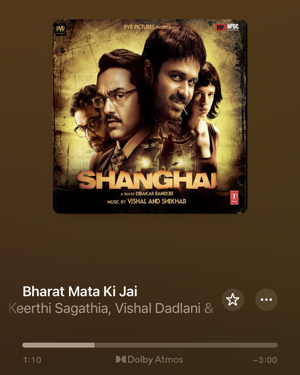 RajgorDevang's tweet photo. Day 1 of Songs that would not survive in today’s India 🇮🇳 
Remember this song from 2012? 

“Are naach magan kaat mutton roz hai khana
Bharat Mata ki Bharat Mata ki tum jai bolo jai Bharat Mata ki jai
Sone ki chidiya Dengue, Malaria Gud bhi hai Gobar bhi Bharat Mata ki jai” https://t.co/PgGPOFTbiM