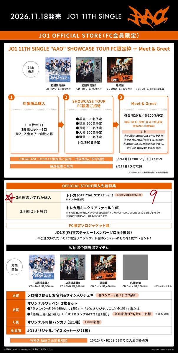 mgmg_mmcn's tweet photo. トレカ大好き芸人のJAMたちへ🐶
3形態特典のトレカ各メンバー8種類ずつ……あるよ………………あとオフィシャルは3形態いずれか購入でトレカが手に入るよ(これはメンバー選択式)(助かる)。つまり封入じゃない外付け特典でトレカが全部で9種類あるよ………頑張ろうね https://t.co/tuegyXUe7h