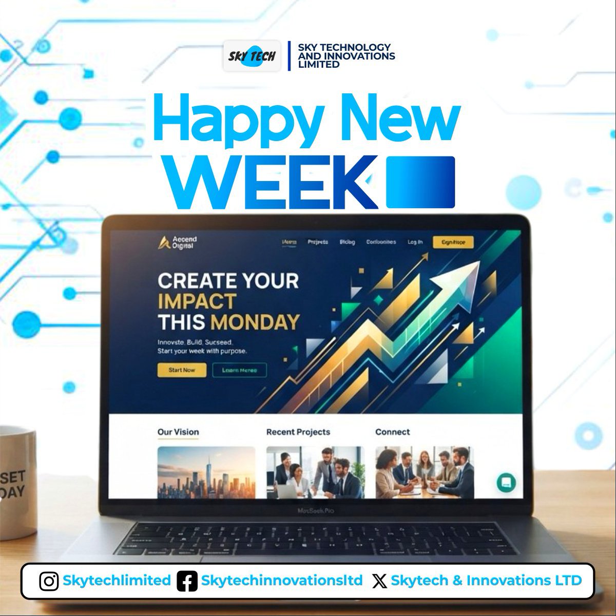 skytechltd_'s tweet photo. 💻 BUILD YOUR DIGITAL LEGACY

New week. Your business needs a website.

Stop waiting. Start building TODAY.

Your website works 24/7. Your competitors are already online. Your customers are searching.
The best time was yesterday. The next best time is now.
#WebDevelopment #Monday https://t.co/vmlv5S2cXA