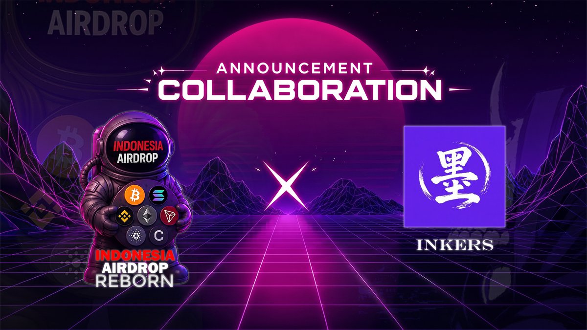 BungTomo008's tweet photo. Indonesia Airdrop Reborn 🤝 @InkersonInk 

We’re excited to announce our collaboration with Inkers! 

Grab 5 GTD Spots

Like and RT
Submit address on form

https://t.co/bDLg0EQnR7 https://t.co/SKb51yKBGP