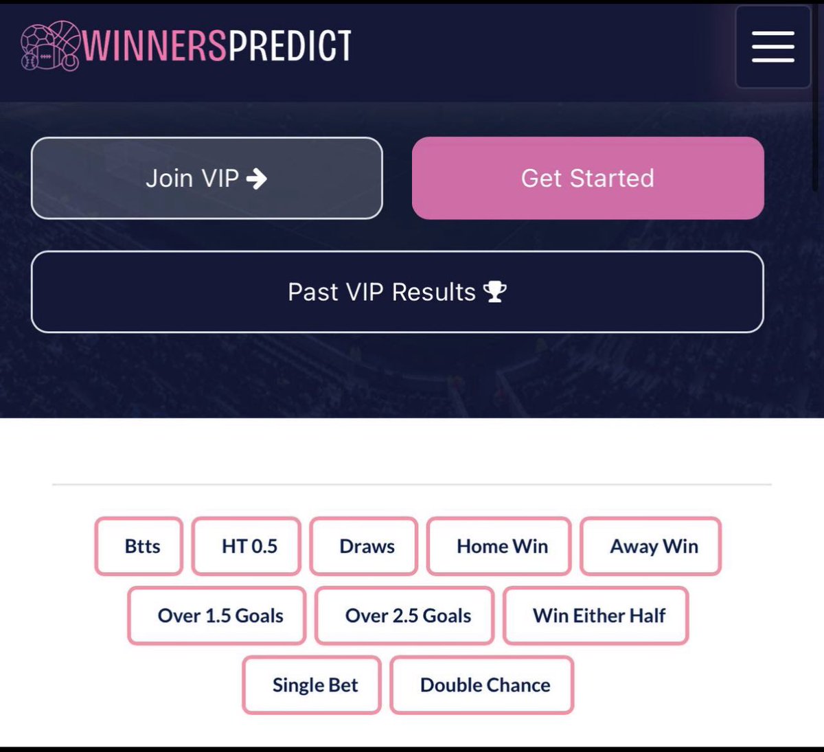 Winnerspredict1's tweet photo. WORLD BEST SOCCER PREDICTION WEBSITE 2026⚽️ 

✅HIGH WIN STREAK
✅BACK 2 BACK

HERE👇
https://t.co/2tCsPBoRSM
https://t.co/2tCsPBoRSM

✅BANKER OF THE DAY
✅OV1.5 OV2.5 &amp;UNDER 3.5
✅DC,BTTS/GG,DRAWS &amp;MORE

✅JOIN TELEGRAM 👇
✅ https://t.co/vLYqZ9P91e
✅ https://t.co/vLYqZ9P91e https://t.co/wz9mVWMgPm