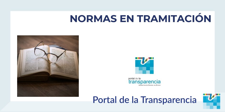 transparencia_e's tweet photo. Accede a la información de las #Normas en #Tramitación actualizada a 08/2026
👉 https://t.co/tHjS40edrK https://t.co/7TEBldPdDV