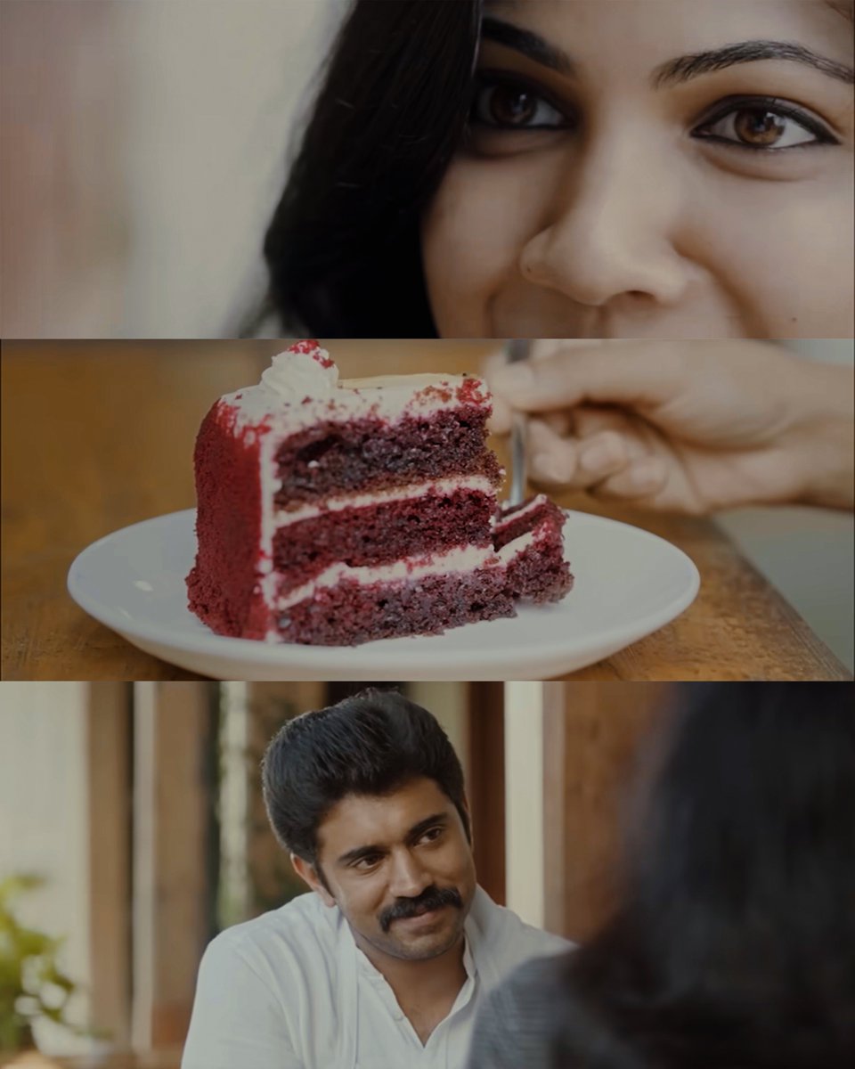 Kishorreey's tweet photo. സ്റ്റേജിങ്ങിന്റെ ഭംഗി കൊണ്ട് വൻ റിപീറ്റ് വാല്യൂ തോന്നിയ, എത്ര കണ്ടാലും മടുക്കാത്ത ഫ്രഷ്‌നെസ്സുള്ള സീനാണ് പ്രേമത്തിലെ 'Red Velvet / Proposal Scene'. അതിന് മുകളിലെ ഒപ്പമോ വയ്ക്കാവുന്നതാണ് BKU വിലെ പ്രീ - ഇന്റർവെൽ തൊട്ട് ഇന്റർവെൽ കാർഡ് കാണിക്കുന്ന വരെയുള്ള പോർഷൻ!

പീക്ക് സ്റ്റേജിങ്!🔥 Music 📈 Performance  📈 Visuals 📈  Editing 📈 - Girish AD  went GOD MODE🛐