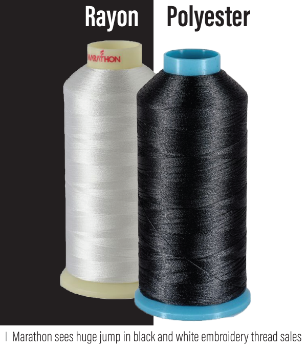 marathonthreads's tweet photo. Three months of significant increased sales for Marathon Threads

The sales figures of the existing Marathon embroidery thread, both viscose rayon and polyester, have seen significant growth.

Maybe it is time for you to look at your running costs and give Marathon a call? https://t.co/HoWQIiig9M
