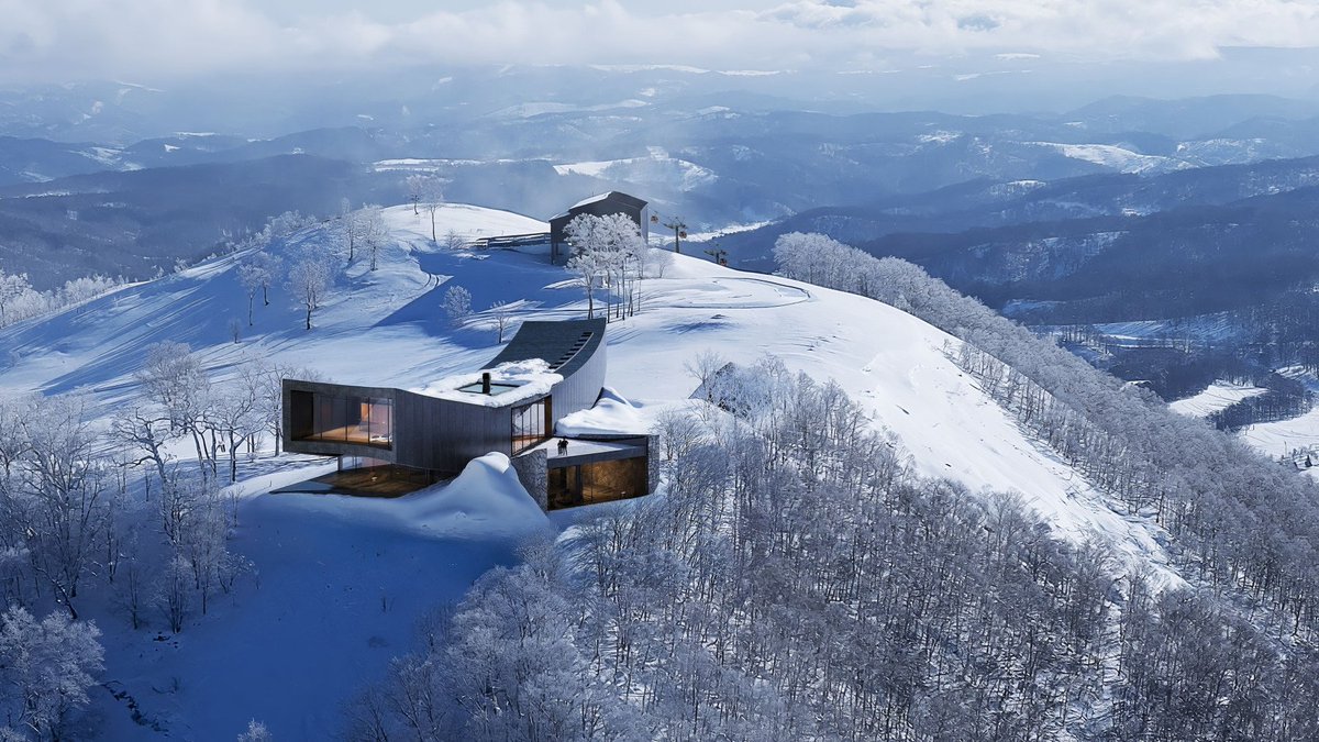 RawJPN81's tweet photo. Japan has houses you buy in order to book them. Ten nights a year is the minimum. Split one house twelve ways and you get thirty. The architects: Sou Fujimoto, BIG, Snohetta, Jean Nouvel, Zaha Hadid. One house costs 4.2 billion yen. And the part nobody mentions — on the nights the owner stays away, anyone can book it. That has been true since 2022. Which one would you sleep in?