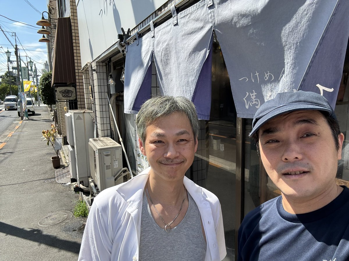 manojishite1017's tweet photo. 今日も暑い中たくさんのご来店ありがとうございました。
明日もお待ちしてます。
暑い中らぁ麺 みつは店主様、ご来店ありがとうございました！ワンピースあまり知りませんが、ほぼゾロです！ https://t.co/UaRdCEP2fs