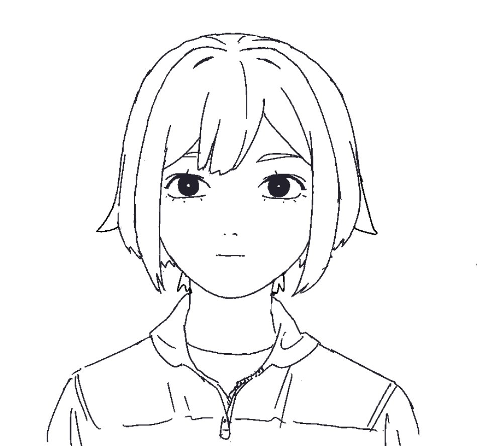 mokutsu_apu's tweet photo. キャラデザねりねり https://t.co/vkrjAjlGQy