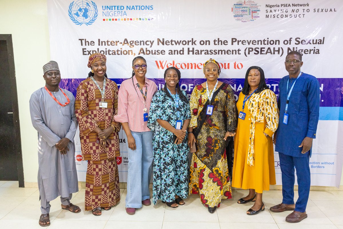 WHONigeria's tweet photo. Protecting people from Sexual Exploitation, Abuse and Harassment (SEAH) requires strong systems, skilled responders, and an unwavering commitment to victim dignity. As part of efforts to strengthen prevention, preparedness, and response across the United Nations system in Nigeria, the UN Victim Assistance Protocol Training will equip 44 frontline responders and focal persons across 10 states in 5 geopolitical zones with the knowledge, tools, and victim-centred approaches needed to provide timely, coordinated, and effective support to all victims.

Every Victim deserves access to safe, confidential, and quality support services. By strengthening the capacity of the interagency PSEAH Network personnel, updating referral pathways, and enhancing coordination. This training will help build a more accountable, responsive, and survivor-centred framework for addressing SEAH and related forms of sexual violence across Nigeria.