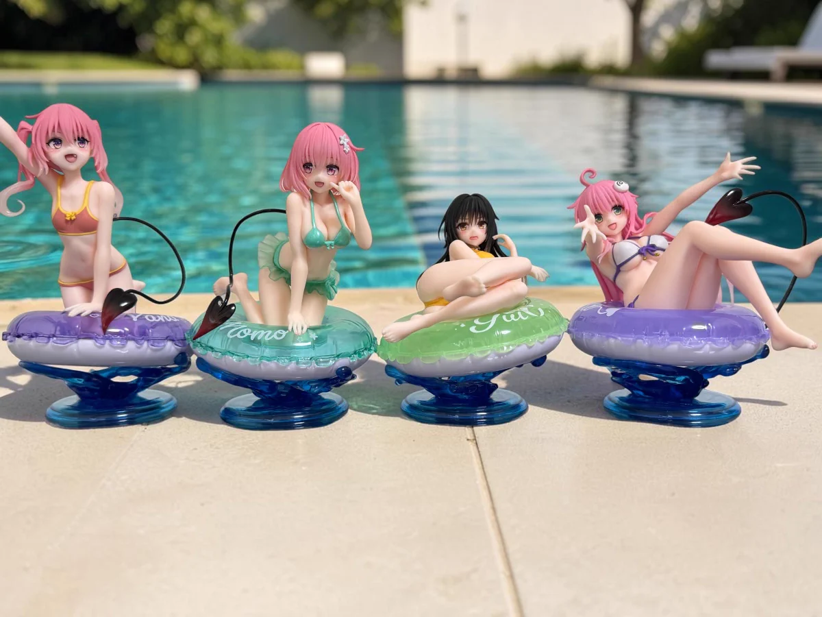 ぱにお X:ssä: ”ToLOVEるAqua Float Girls ナナ•モモ 開封の儀🫡 四人