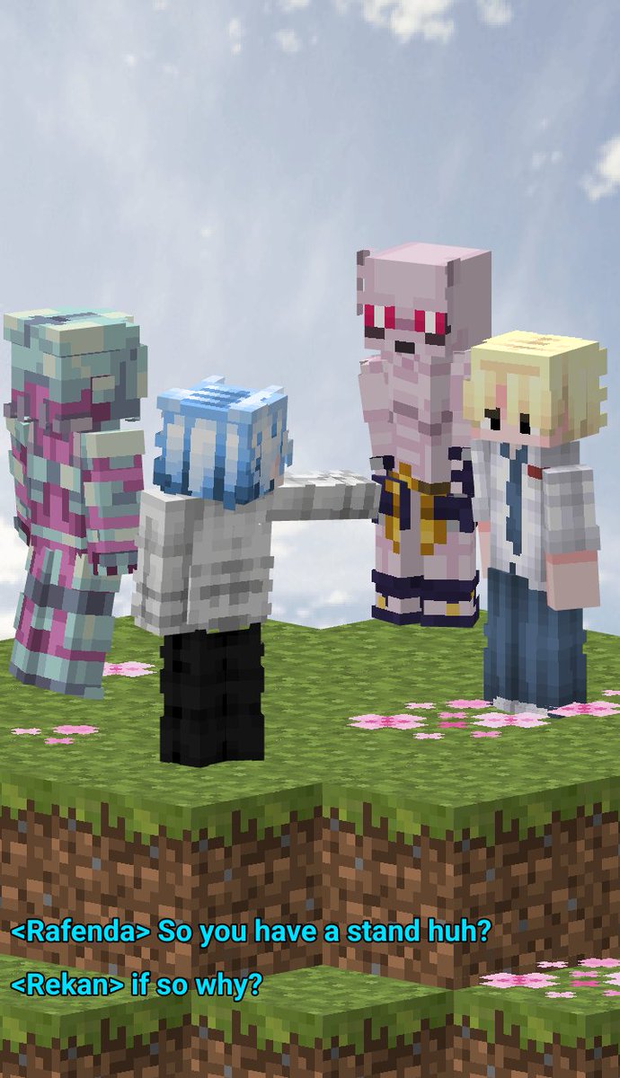 RafendaCraft's tweet photo. Day 4 making blockbench render.
Looks Bizzare ドドドドドド
#blockbench #blockbenchrender #jojobizzareadventure #refrence https://t.co/VC2NjWmC59