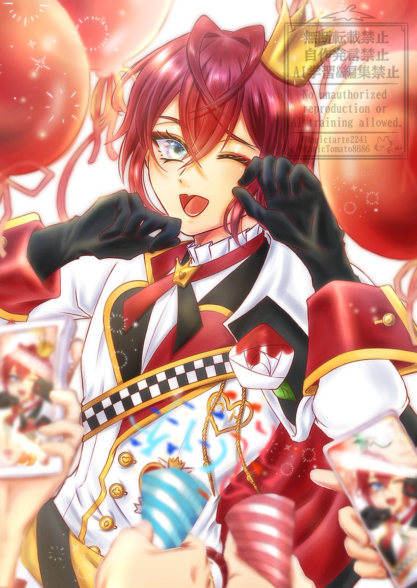 magictarte2241's tweet photo. 投稿し忘れてた！リドル寮長お誕生日おめでとうございます🌹✨✨
#リドル・ローズハート生誕祭2026 https://t.co/1G1D4gdMaQ
