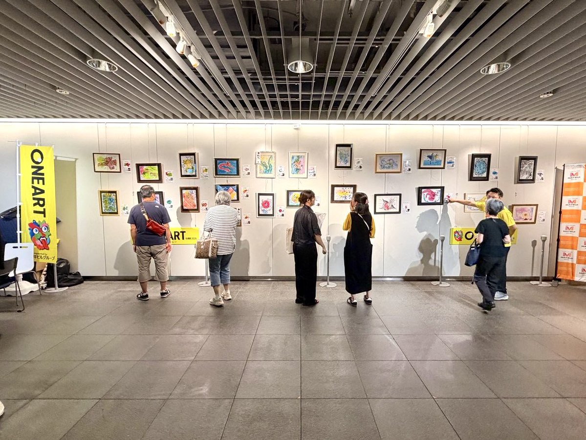 you____make's tweet photo. 本日からチ・カ・ホでの展示が始まりました。
10:00〜16:00までスタッフおります。
よろしくお願いいたします！ https://t.co/ctnv0yrr16