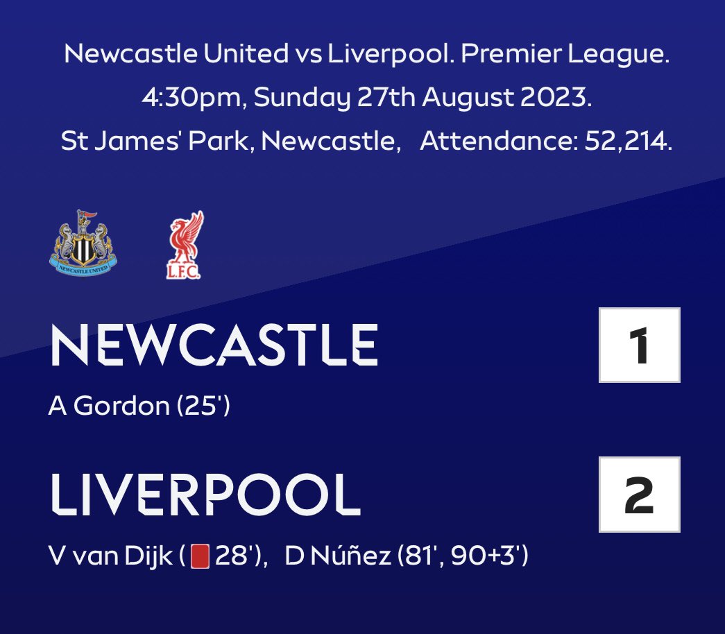 ToonPolls's tweet photo. Liverpool been ruining our August with late goals for years now. #NUFC https://t.co/qx1jNkKWxb